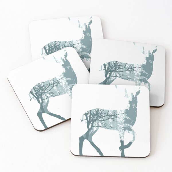 Item preview, Deer Forest - Hunting Hiking Camping designed and sold by LemonRindDesign.