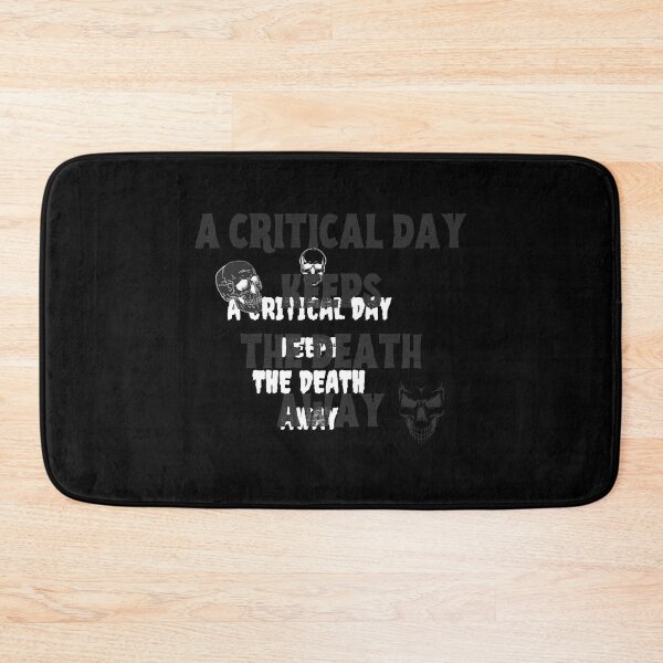 Item preview, A Critical A Day Keeps The Death Away designed and sold by NesWorks.
