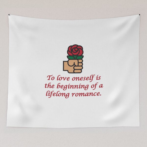 Item preview, To Love Oneself Is The Beginning designed and sold by CrankyOldDude.