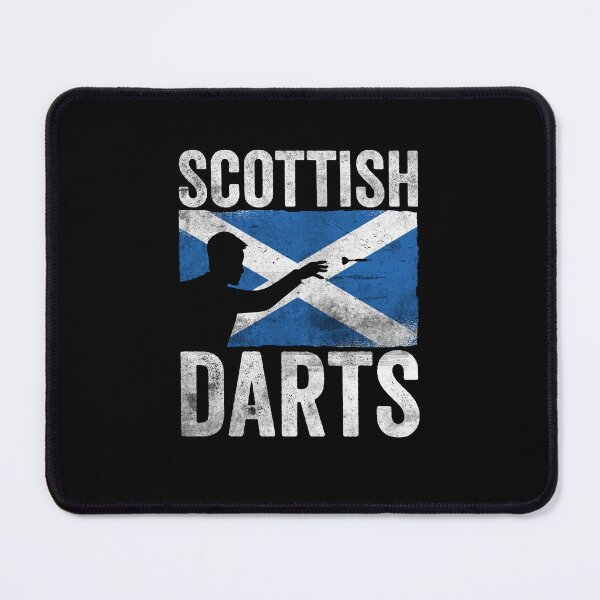 Item preview, Scottish Darts Hobby Dart Player Vintage Flag designed and sold by ZzCorezZ.