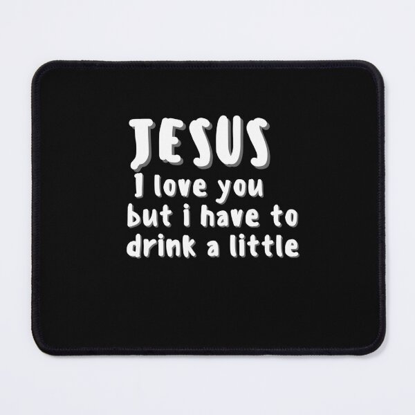 Artikelvorschau, ich liebe Jesus, aber ich trinke wenig, ich liebe Jesus, Jesus liebt dich, entworfen und verkauft von DareDreams.
