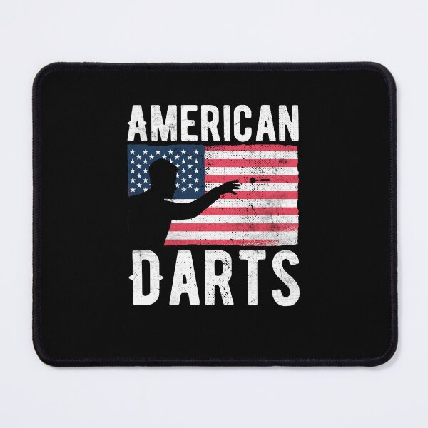 Item preview, American Darts Hobby Dart Player Vintage Flag designed and sold by ZzCorezZ.