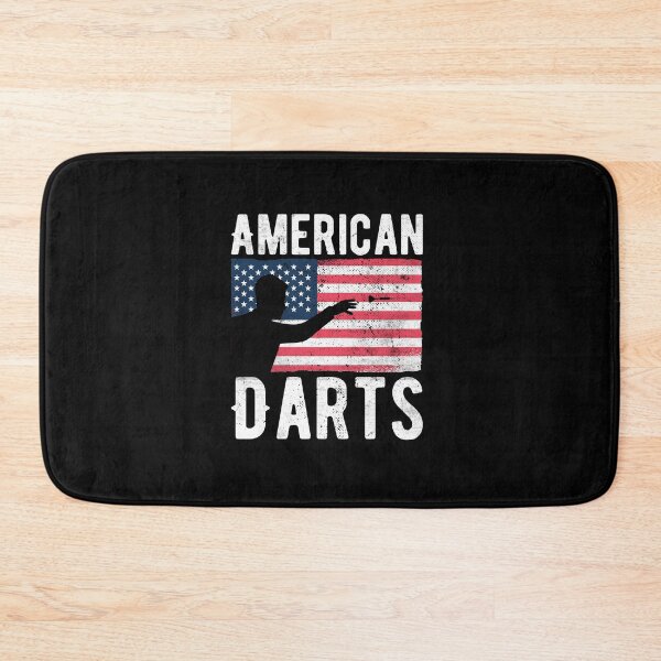 Item preview, American Darts Hobby Dart Player Vintage Flag designed and sold by ZzCorezZ.