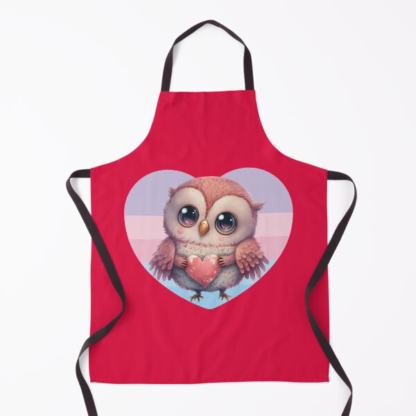 Item preview, Chibi Valentine's Day Owl designed and sold by PBJArt.