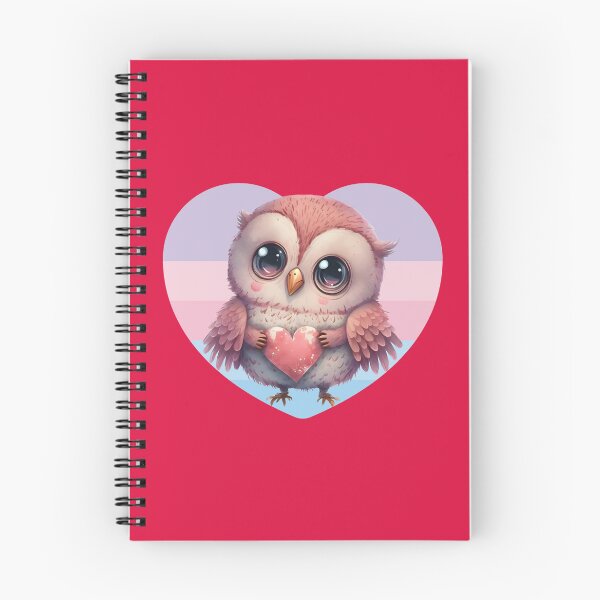 Item preview, Chibi Valentine's Day Owl designed and sold by PBJArt.