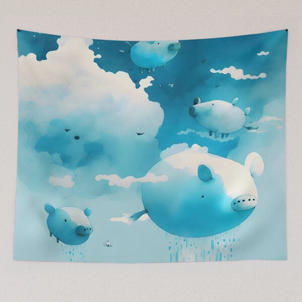 Item preview, And pigs might fly again designed and sold by EmilyDayDreams.