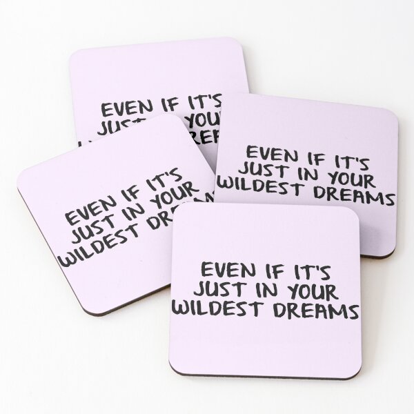 Item preview, wildest dreams text  designed and sold by nowvacant.