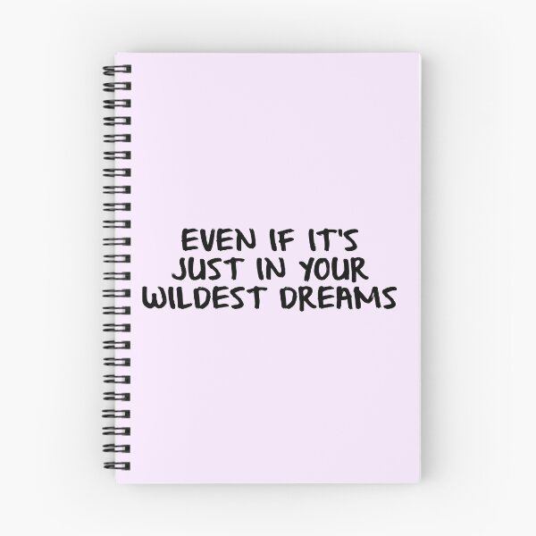 Item preview, wildest dreams text  designed and sold by nowvacant.