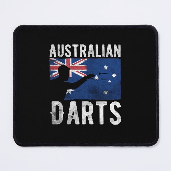 Item preview, Australian Darts Hobby Dart Player Vintage Flag designed and sold by ZzCorezZ.