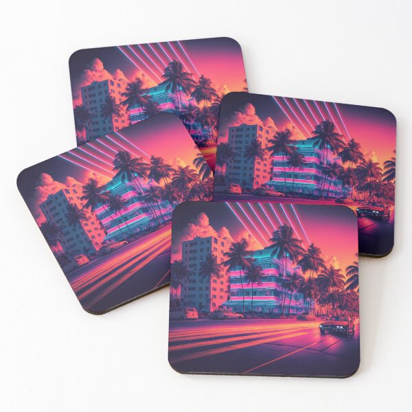 Item preview, 80s Aesthetic Miami designed and sold by AxeWave.