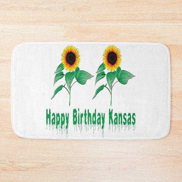 Artikelvorschau, Alles Gute zum Geburtstag Kansas entworfen und verkauft von Soudesign99.