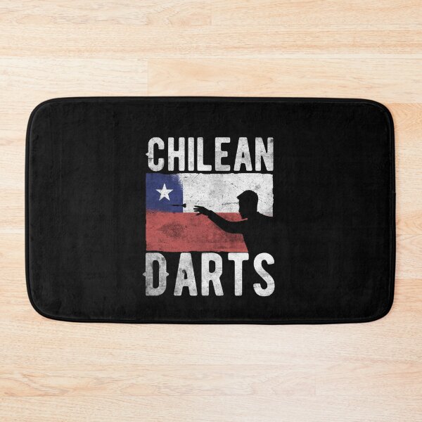 Item preview, Chilean Darts Hobby Dart Player Vintage Flag designed and sold by ZzCorezZ.