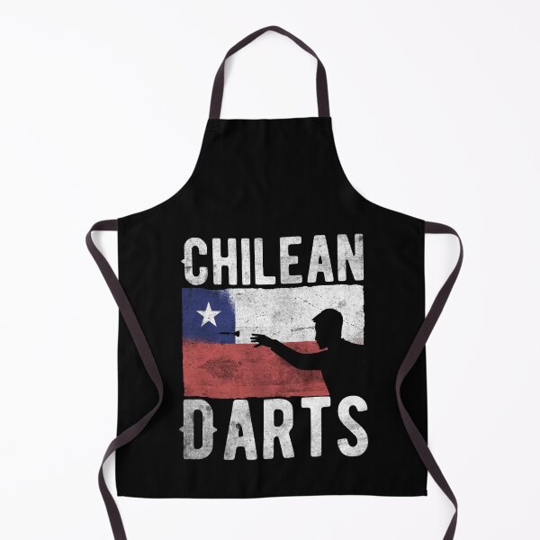 Item preview, Chilean Darts Hobby Dart Player Vintage Flag designed and sold by ZzCorezZ.