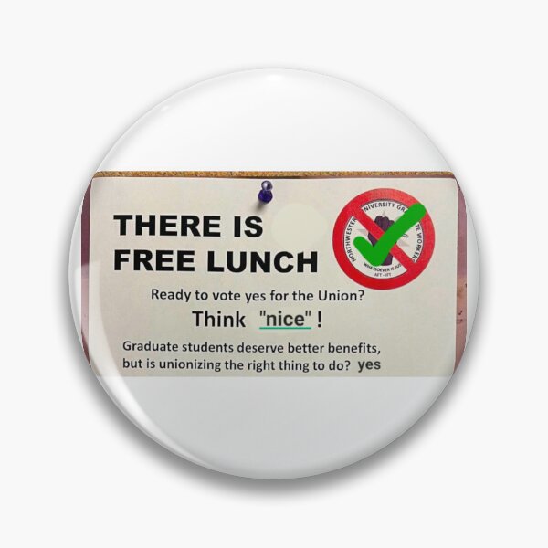 Item preview, There is Free Lunch designed and sold by letsgobabey.