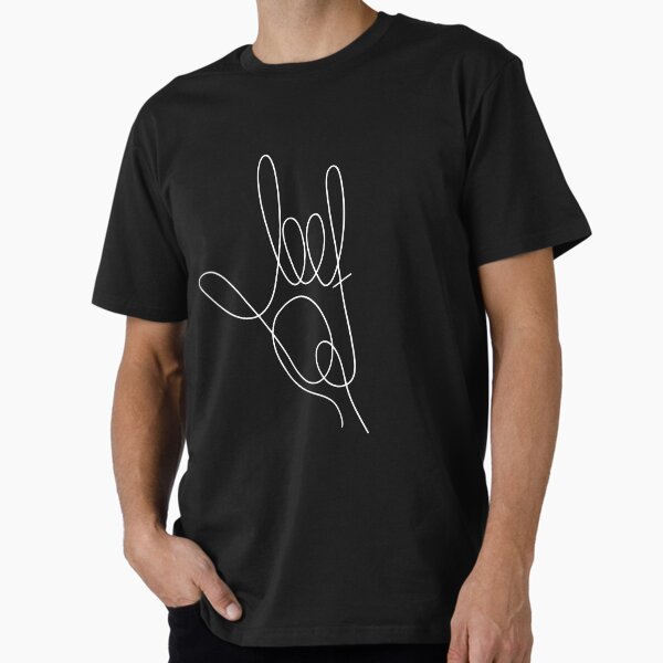 "Leef" | Live and Love | Line Drawing Premium T-Shirt
