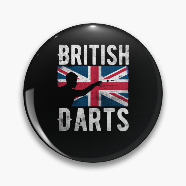 Item preview, British Darts Hobby Dart Player Vintage Flag designed and sold by ZzCorezZ.