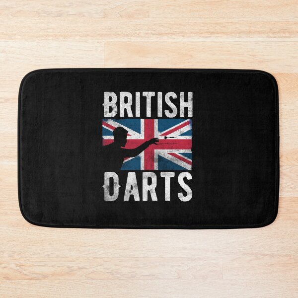 Item preview, British Darts Hobby Dart Player Vintage Flag designed and sold by ZzCorezZ.