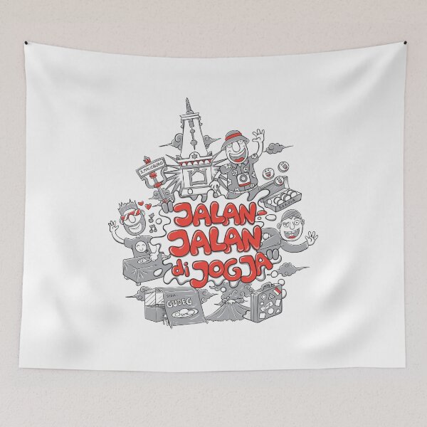 Item preview, Jalan Jalan di Jogja designed and sold by ghinan.