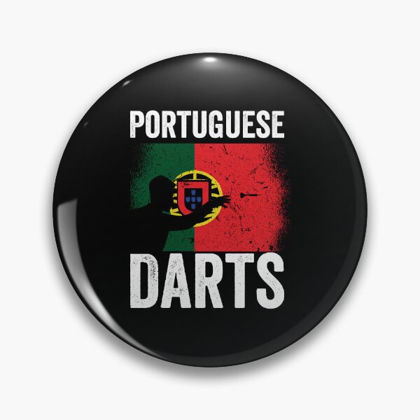 Item preview, Portuguese Darts Hobby Dart Player Vintage Flag designed and sold by ZzCorezZ.
