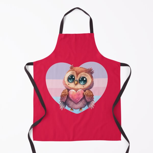 Item preview, Chibi Valentine's Day Owl designed and sold by PBJArt.