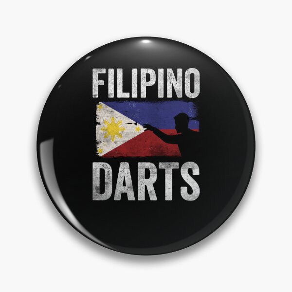 Item preview, Filipino Darts Hobby Dart Player Vintage Flag designed and sold by ZzCorezZ.