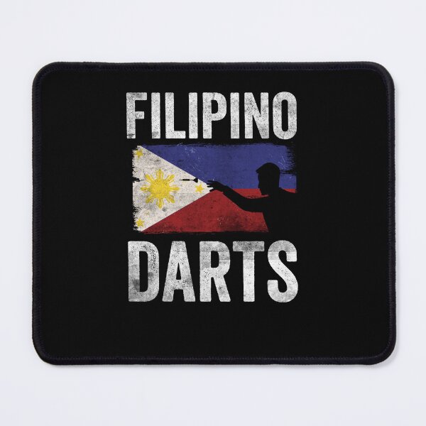 Item preview, Filipino Darts Hobby Dart Player Vintage Flag designed and sold by ZzCorezZ.