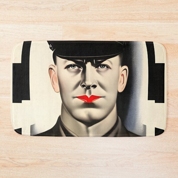 Item preview, Pride Vintage Military Soldier with Iron Gaze - Retro Style designed and sold by Dalive.