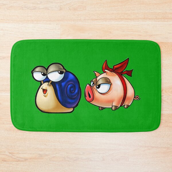 Item preview, MapleStory Red Ribbon Pig Blue Snail Maple Friends High Quality Design designed and sold by LondownDesign.