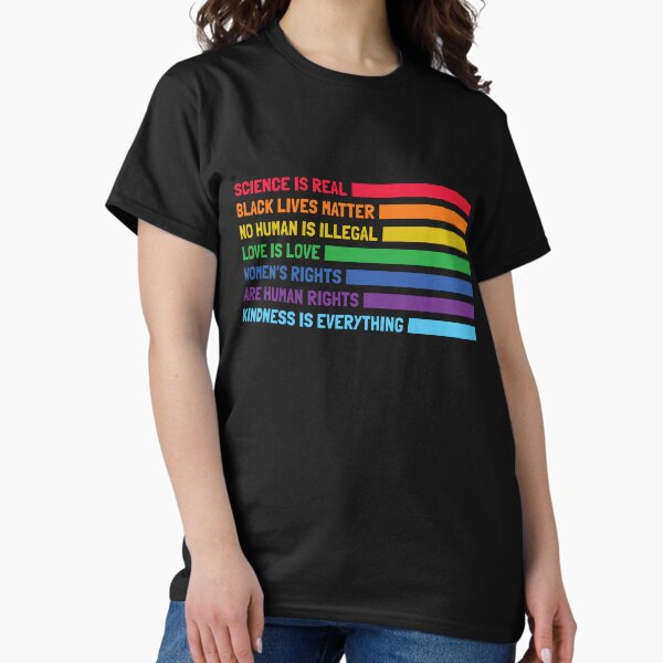 Artikel-Vorschau von Wissenschaft ist echte Black Lives Matter LGBTQ Liebe Frauenrechte, designt und verkauft von Queer Pride Shop.
