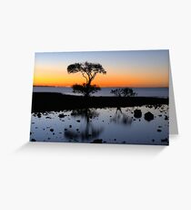 Cleveland Point Sunset Greeting Card