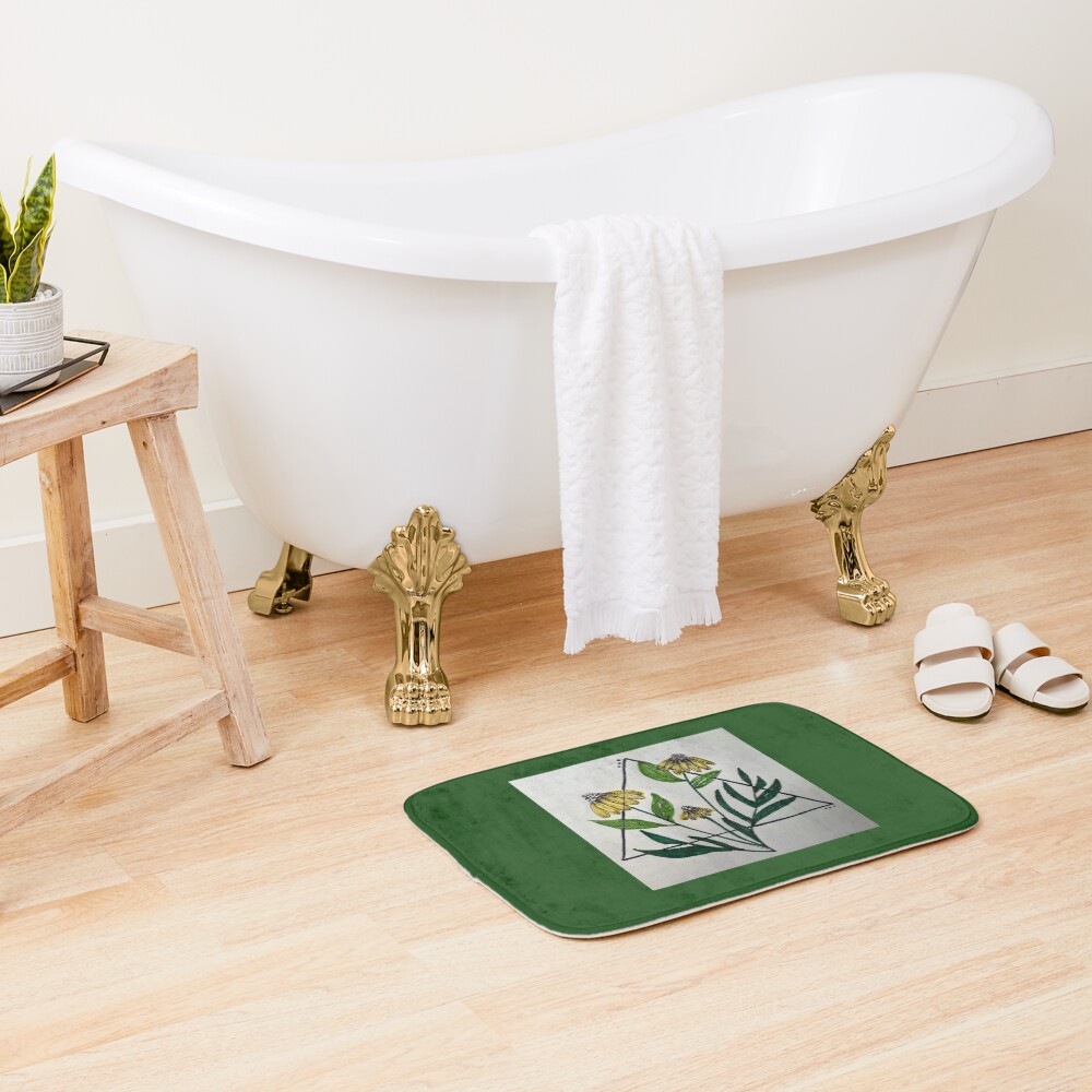 Item preview, Bath Mat designed and sold by HypnoticFirefly.