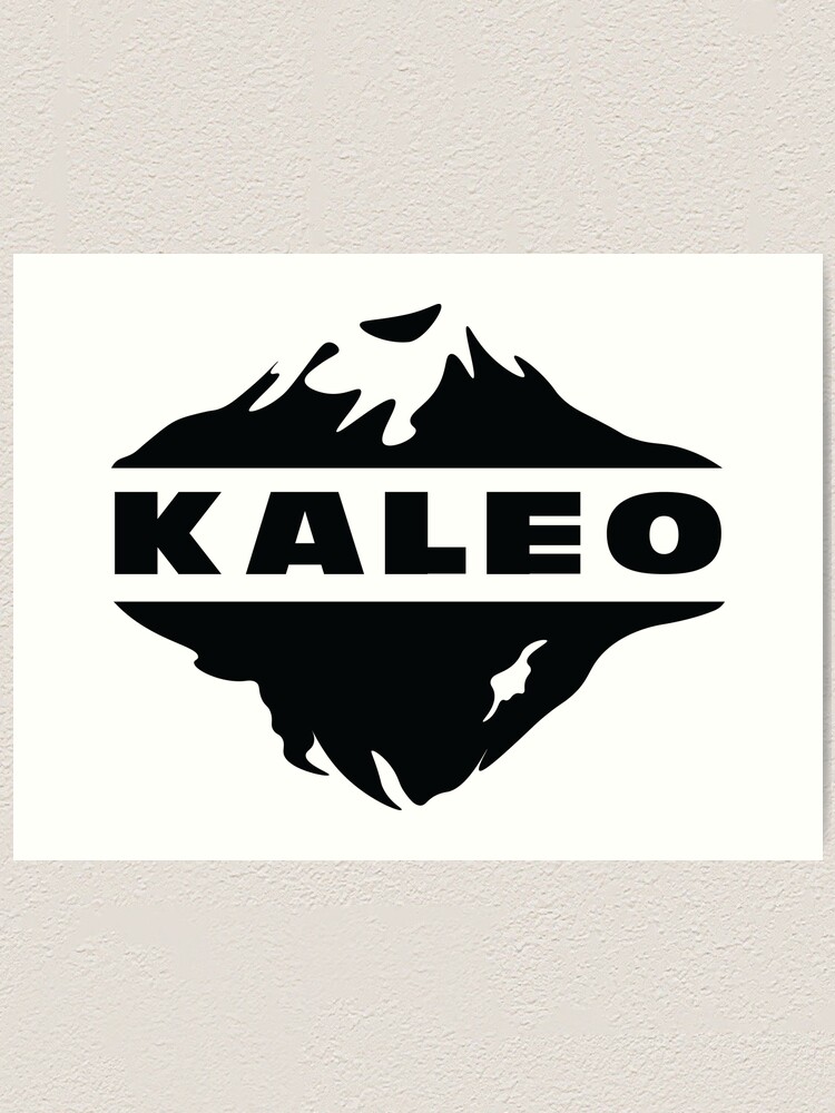 "Kaleo, Glacier Logo" Art Print for Sale by frikisso Redbubble
