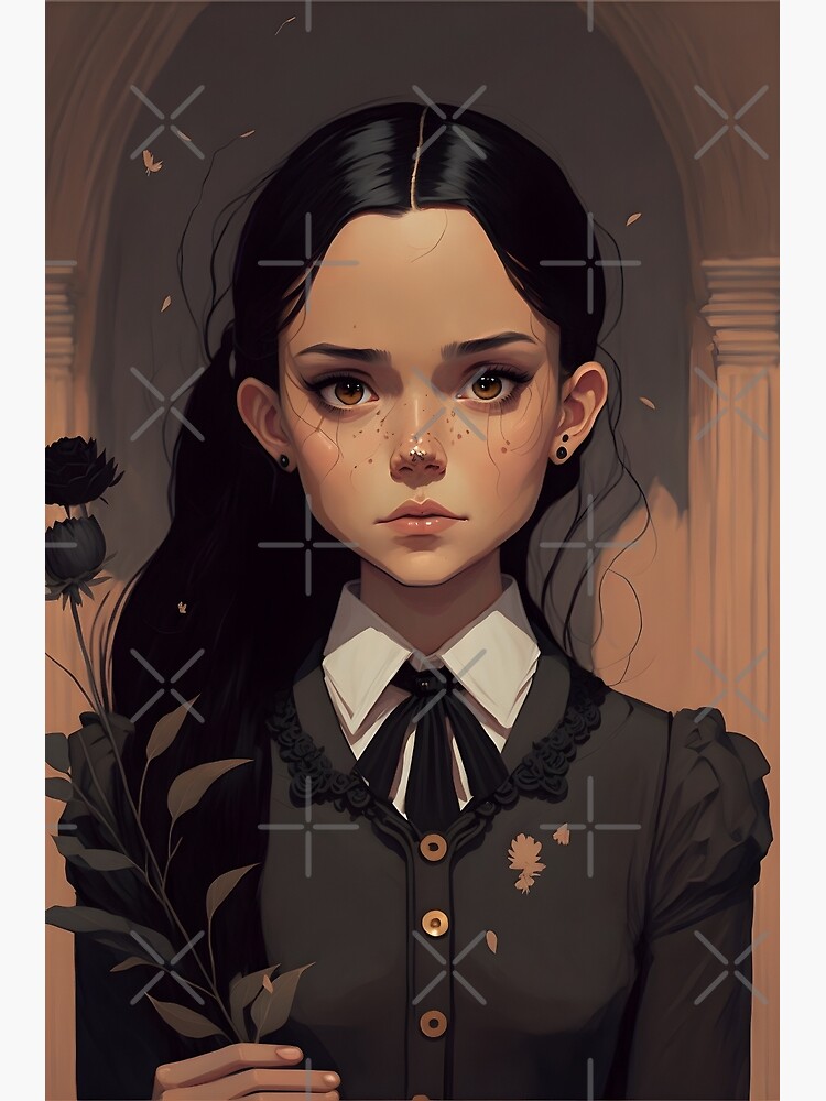 Wednesday Addams Ai Generated Art Netflix Netflix Fun Art Addams