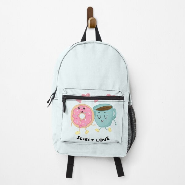 Item preview, Sweet love, cute hand drawn doughnut and coffee (colour palette, color palete) designed and sold by Sanaura.