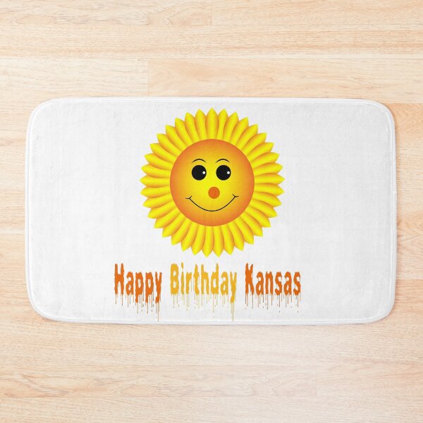 Artikelvorschau, Alles Gute zum Geburtstag Kansas entworfen und verkauft von Soudesign99.