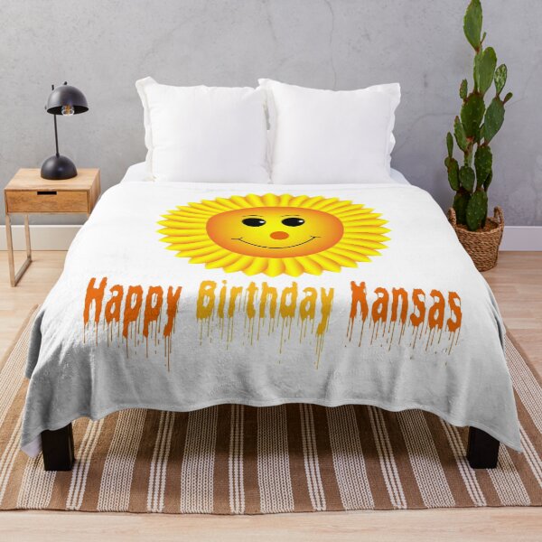 Item preview, feliz cumpleaños kansas designed and sold by Soudesign99.