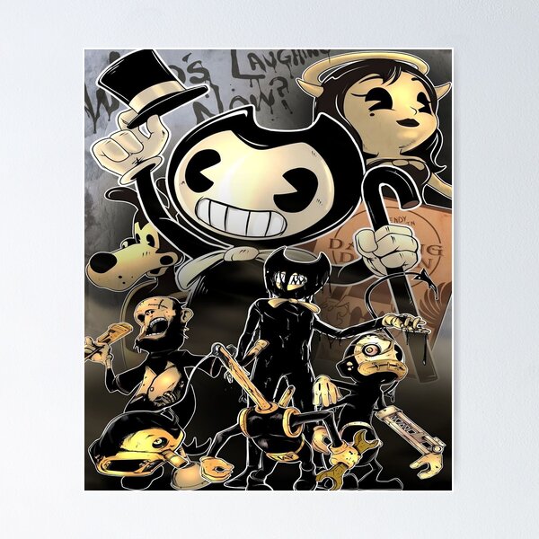 T-shirt Bendy And The Ink Machine Characters - Idolstore - Merchandise And  Collectibles