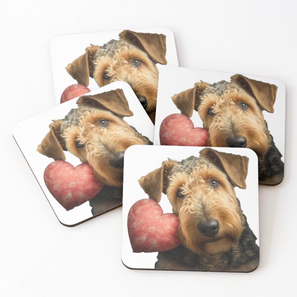 Item preview, Airedale Terrier Valentines Day designed and sold by value123.