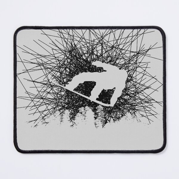 Item preview, Snowboard Abstract Lines - Freestyle skiing designed and sold by LemonRindDesign.
