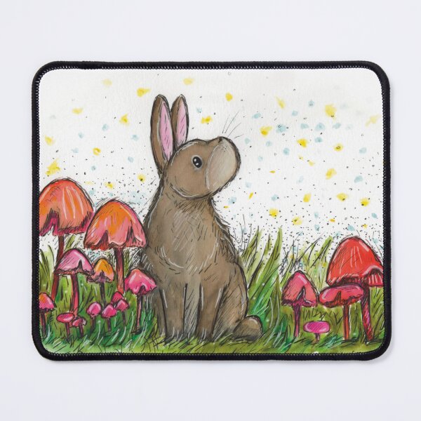 Item preview, ‘Daydreamer’ rabbit art designed and sold by Willow Grove Designs.