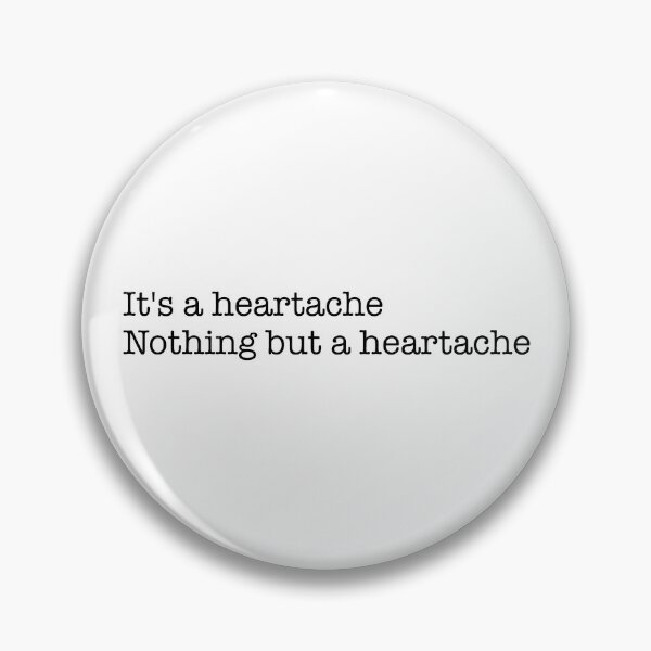 Item preview, Nothing but a heartache (black) designed and sold by didijuca.