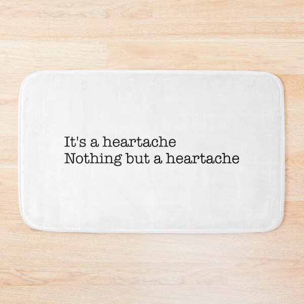 Item preview, Nothing but a heartache (black) designed and sold by didijuca.