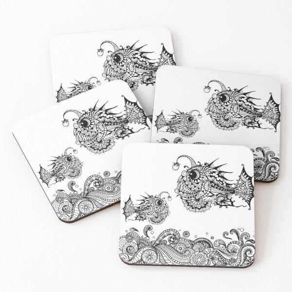 Item preview, Angler fish graphic design  designed and sold by courtney petersen.