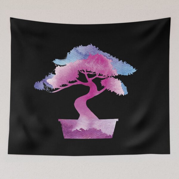 Item preview, Bonsai tree with background designed and sold by piesdesignart.
