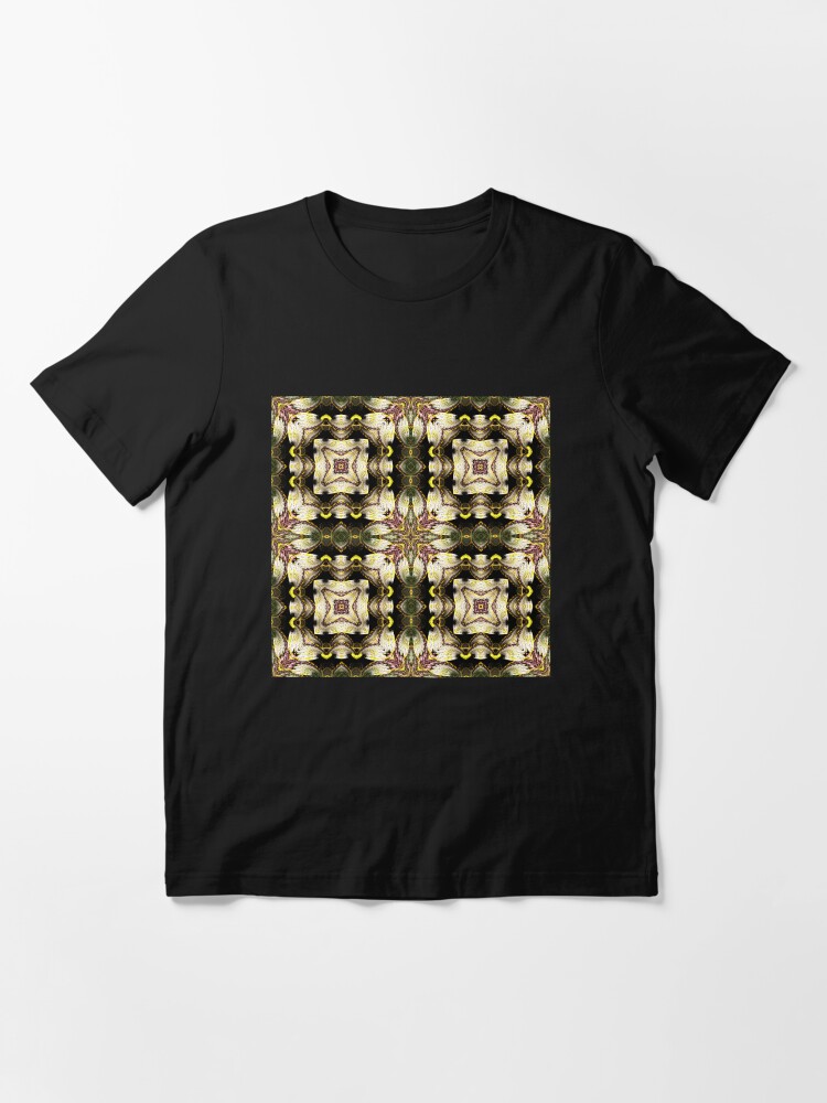 threaded four-square panel | Essential T-Shirt