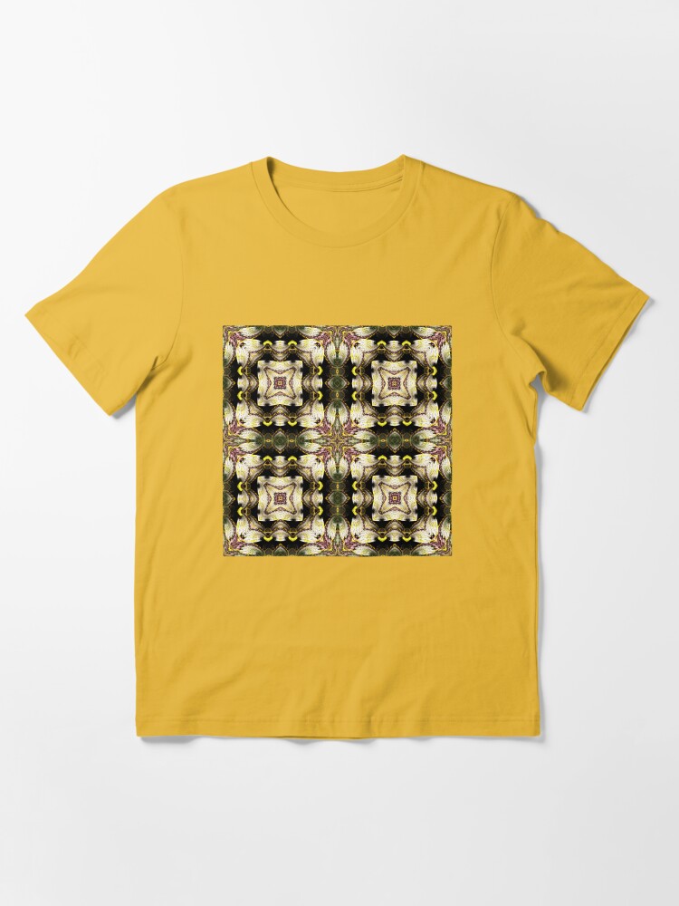 threaded four-square panel | Essential T-Shirt