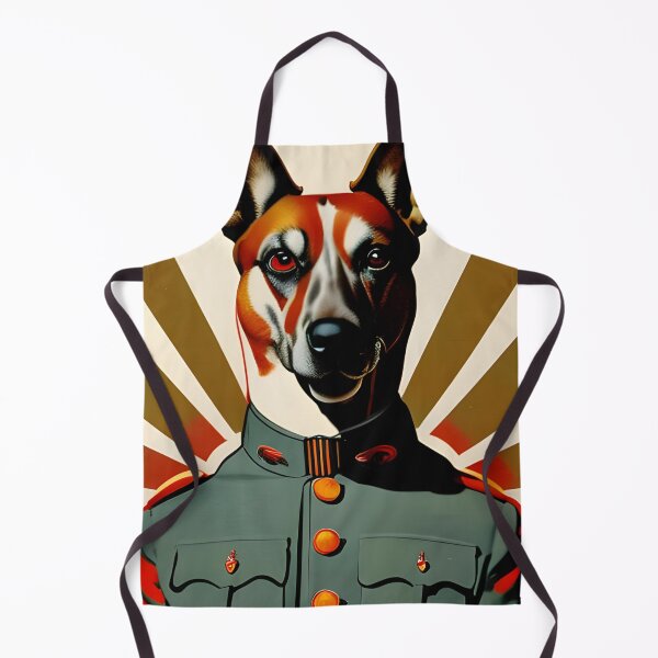 Item preview, Proud hunting dog as a retro military soldier - vintage style designed and sold by Dalive.
