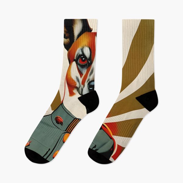 Item preview, Proud hunting dog as a retro military soldier - vintage style designed and sold by Dalive.