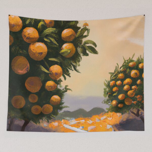 Item preview, The Orange Orchard - Juicy Harvest - A Harvest of Flavor designed and sold by WBP Mart.