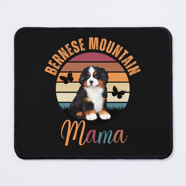 Item preview, Bernese Mountain Dog Mama Vintage Sunset designed and sold by HappyLifeCreate.